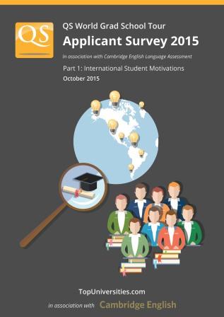 QS World Grad School Tour Applicant Survey 2015